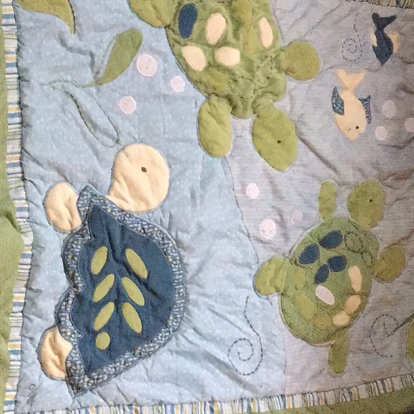 turtle crib set